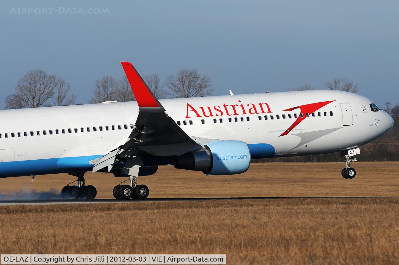 OE-LAZ, 1999 Boeing 767-3Z9 C/N 30331, Austrian Airlines