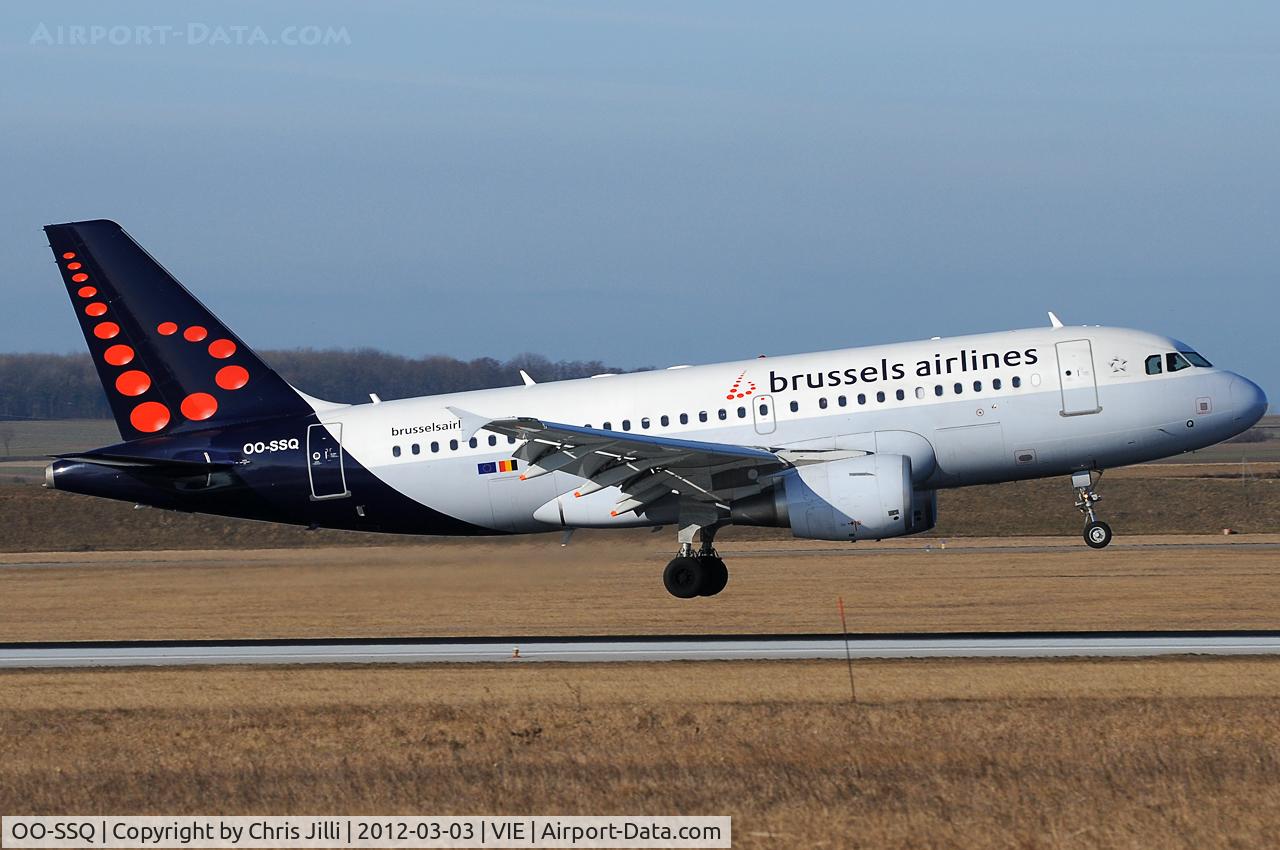 OO-SSQ, 2009 Airbus A319-112 C/N 3790, Brussels Airlines