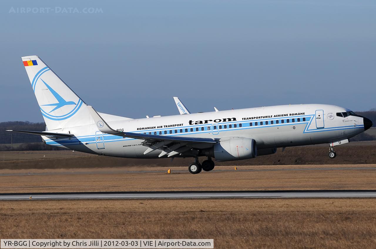 YR-BGG, 2001 Boeing 737-78J C/N 28442, TAROM