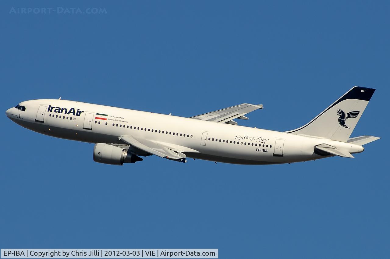 EP-IBA, 1993 Airbus A300B4-605R C/N 723, Iran Air