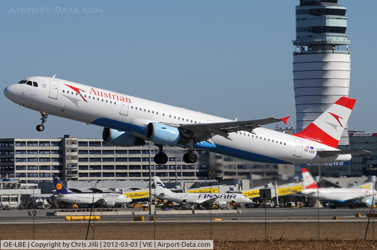 OE-LBE, 1998 Airbus A321-211 C/N 935, Austrian Airlines