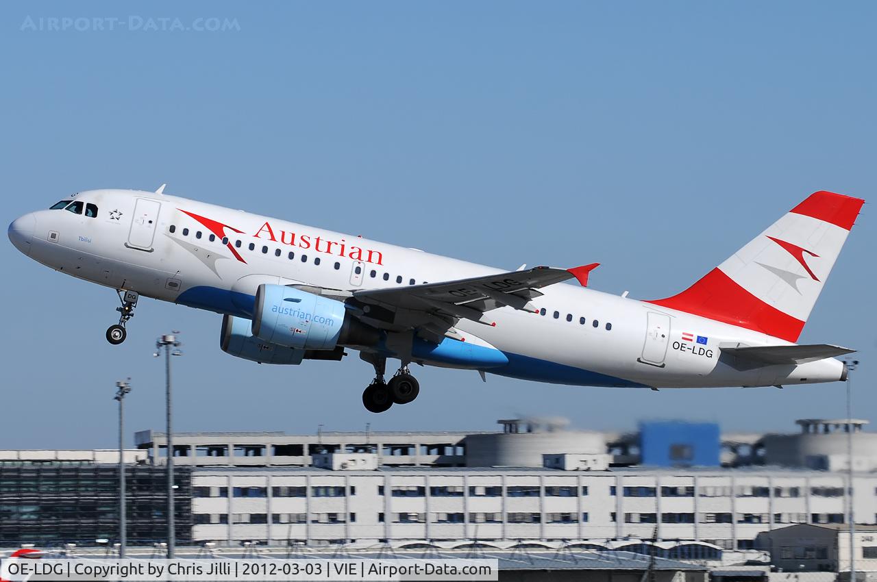 OE-LDG, 2006 Airbus A319-112 C/N 2652, Austrian Airlines