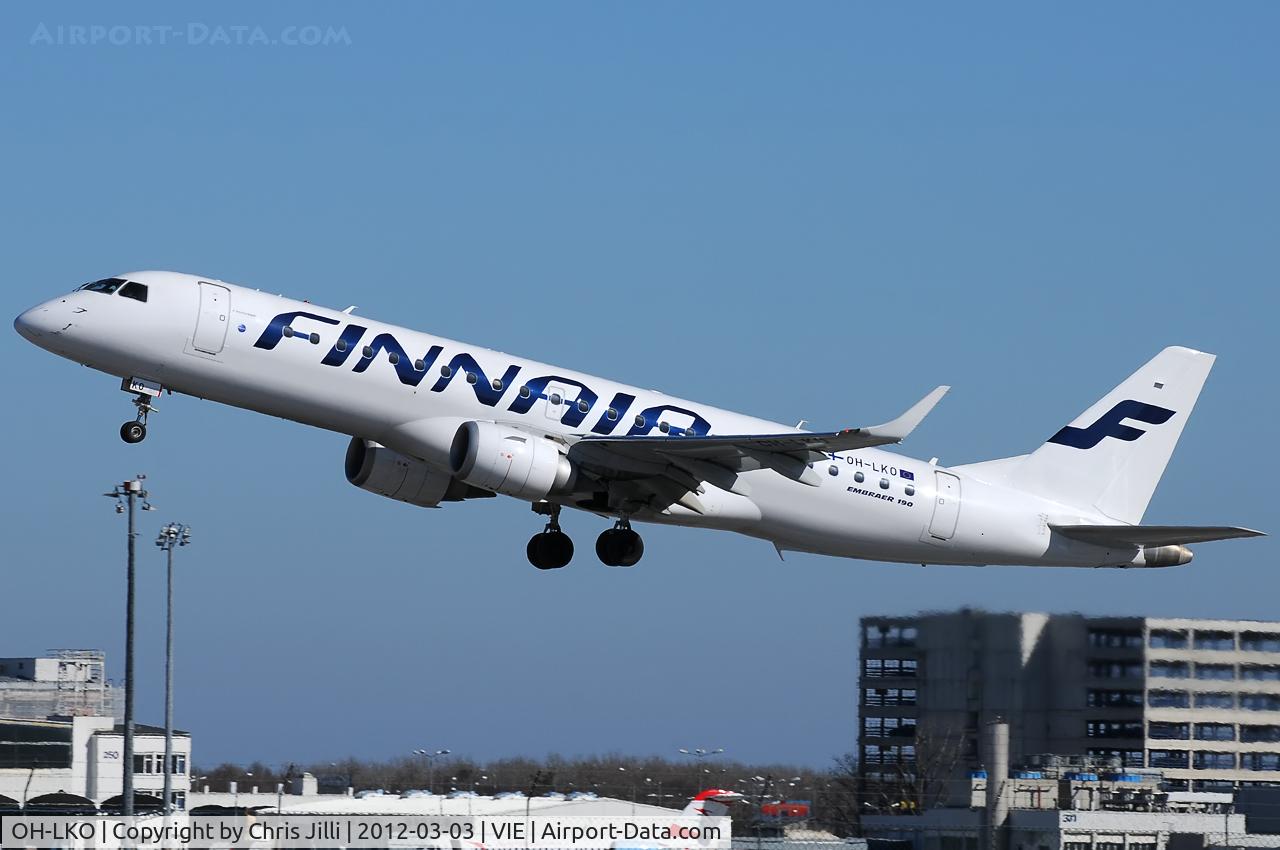 OH-LKO, 2009 Embraer 190LR (ERJ-190-100LR) C/N 19000267, Finnair