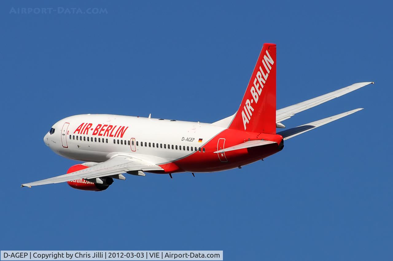 D-AGEP, 1998 Boeing 737-75B C/N 28102, Air Berlin