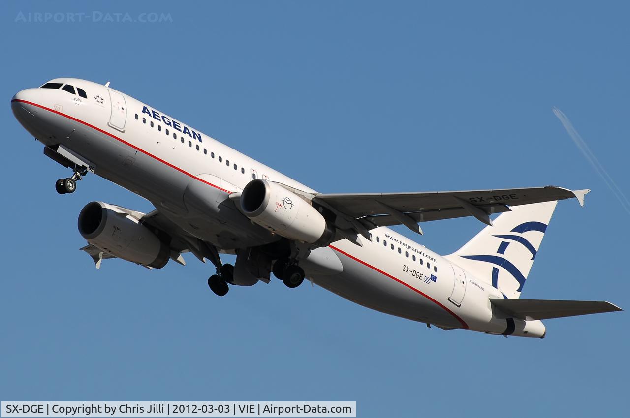 SX-DGE, 2009 Airbus A320-232 C/N 3990, Aegean