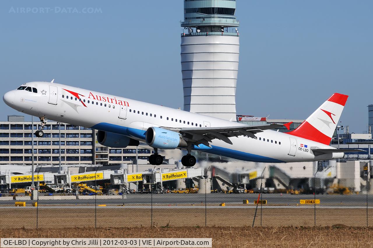 OE-LBD, 1998 Airbus A321-211 C/N 920, Austrian Airlines