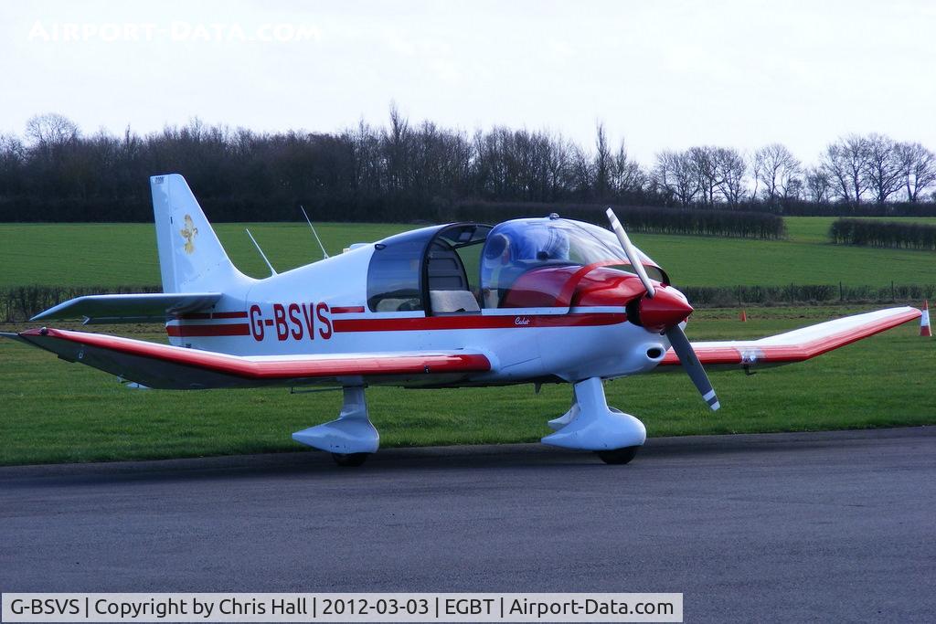 G-BSVS, 1990 Robin DR-400-100 Cadet Cadet C/N 2017, visitor to Turweston