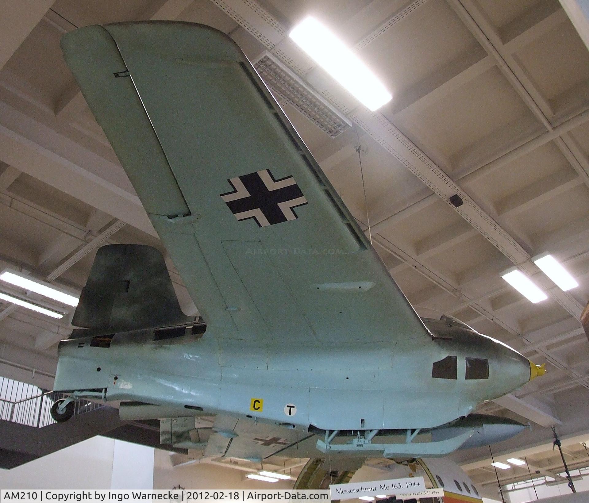 AM210, Messerschmitt Me-163B-1A Komet C/N 20370, Messerschmitt Me 163B-1A Komet at the Deutsches Museum, München (Munich)