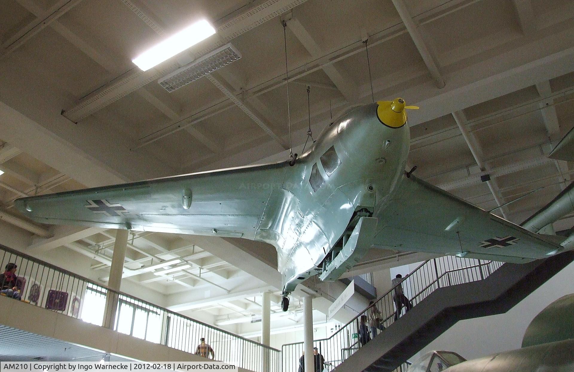 AM210, Messerschmitt Me-163B-1A Komet C/N 20370, Messerschmitt Me 163B-1A Komet at the Deutsches Museum, München (Munich)