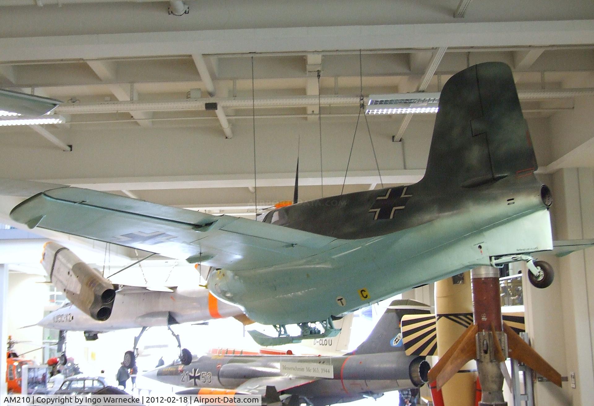 AM210, Messerschmitt Me-163B-1A Komet C/N 20370, Messerschmitt Me 163B-1A Komet at the Deutsches Museum, München (Munich)