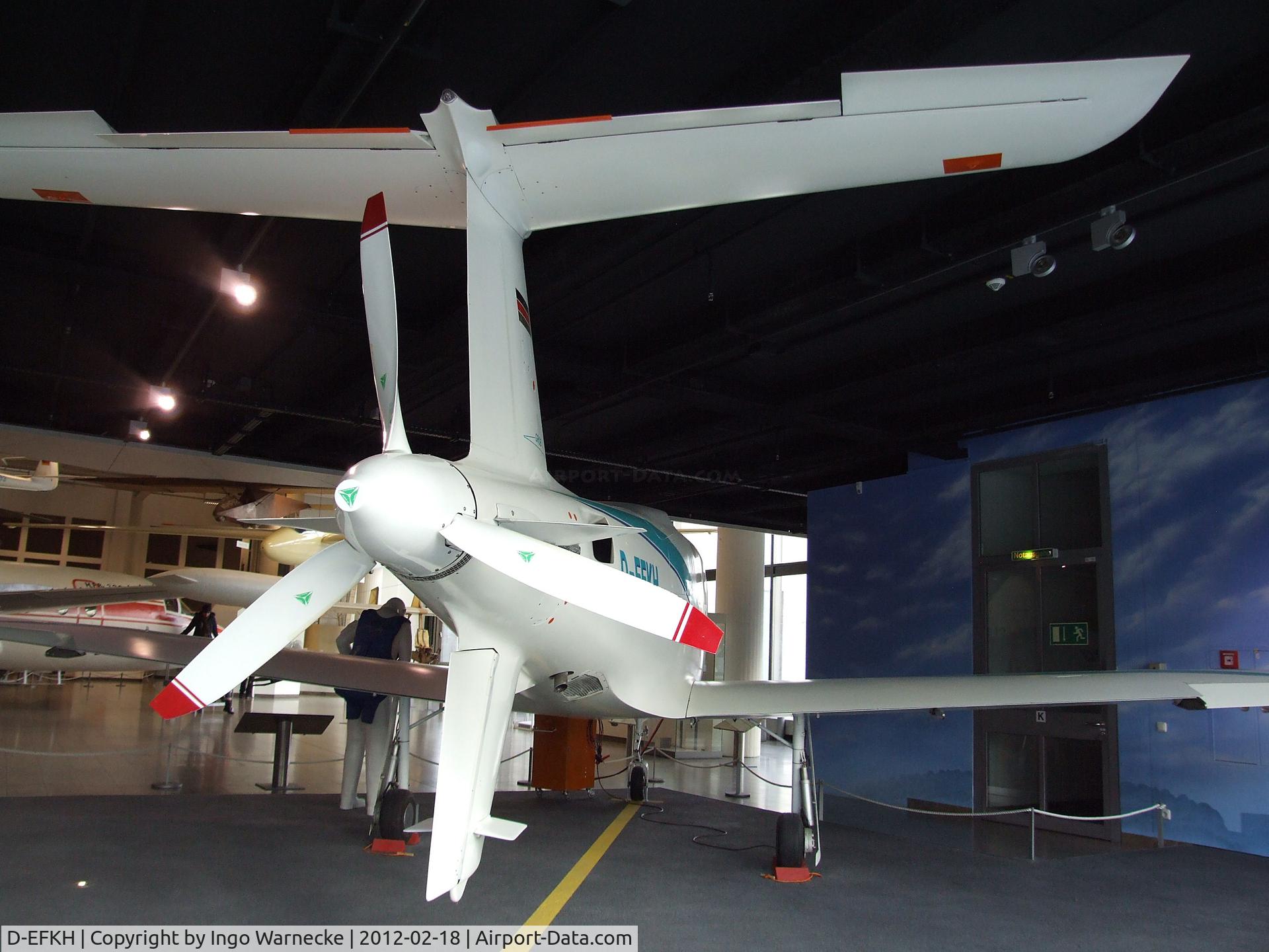 D-EFKH, 1991 Grob GF-200 C/N 20001, Grob GF 200 at the Deutsches Museum, München (Munich)