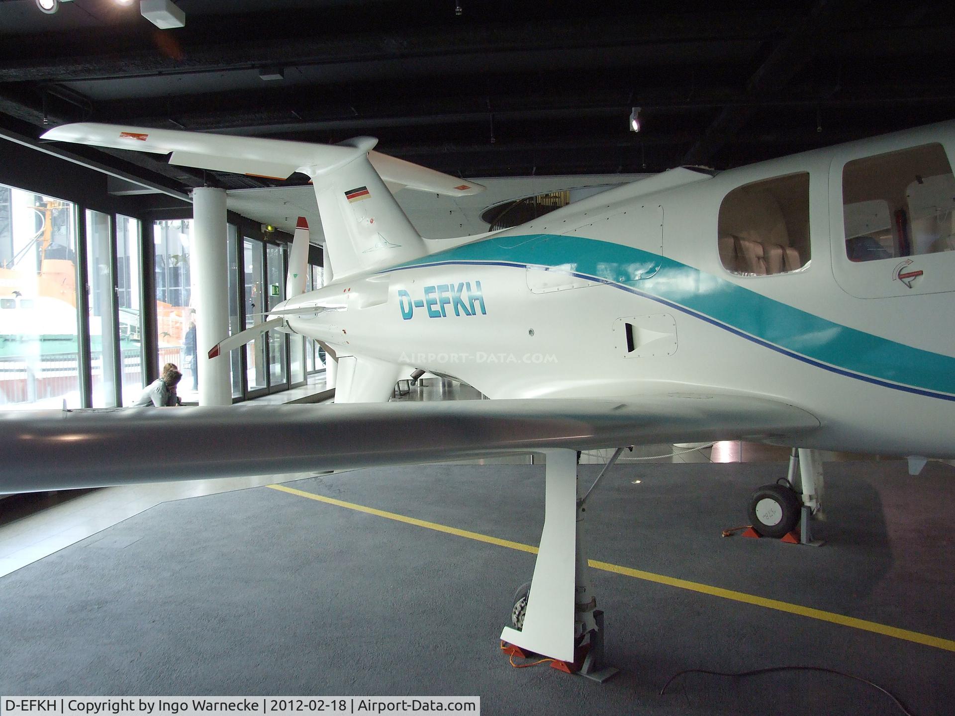 D-EFKH, 1991 Grob GF-200 C/N 20001, Grob GF 200 at the Deutsches Museum, München (Munich)