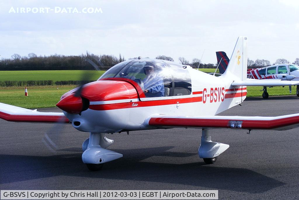 G-BSVS, 1990 Robin DR-400-100 Cadet Cadet C/N 2017, visitor to Turweston