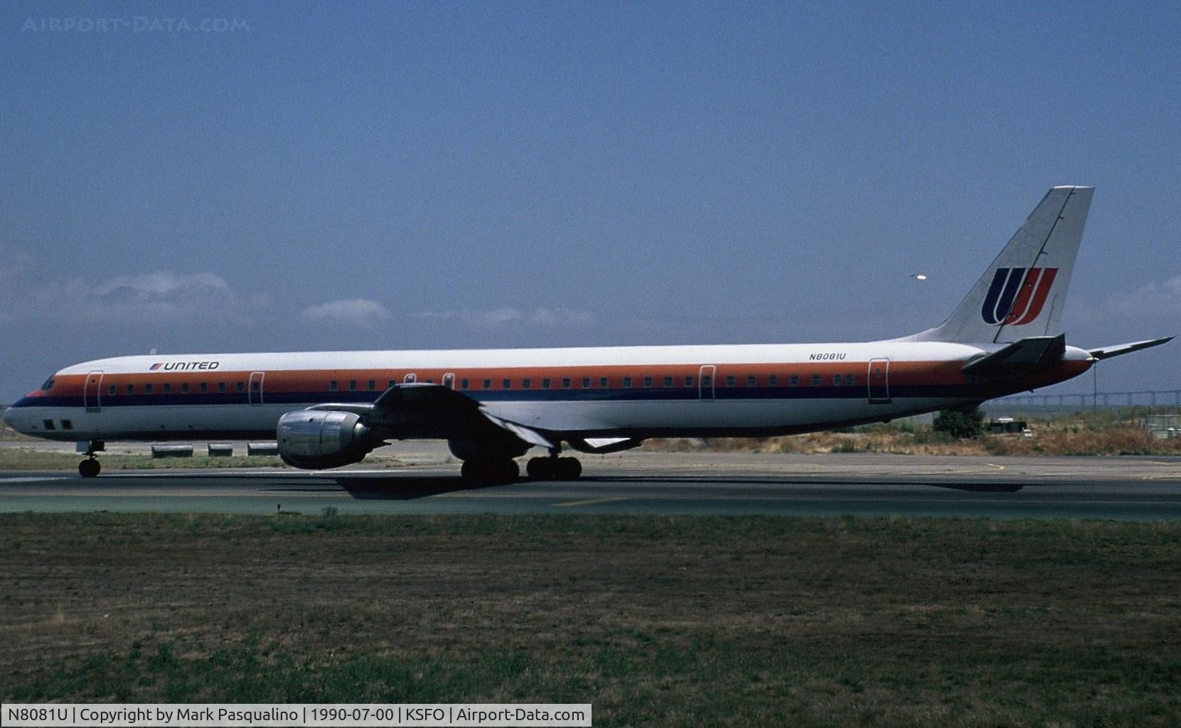 N8081U, 1968 McDonnell Douglas DC-8-71 C/N 45971, DC-8-71