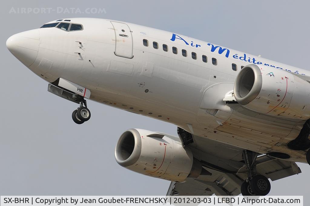 SX-BHR, 1998 Boeing 737-5L9 C/N 29234, AIR MED' landing 23