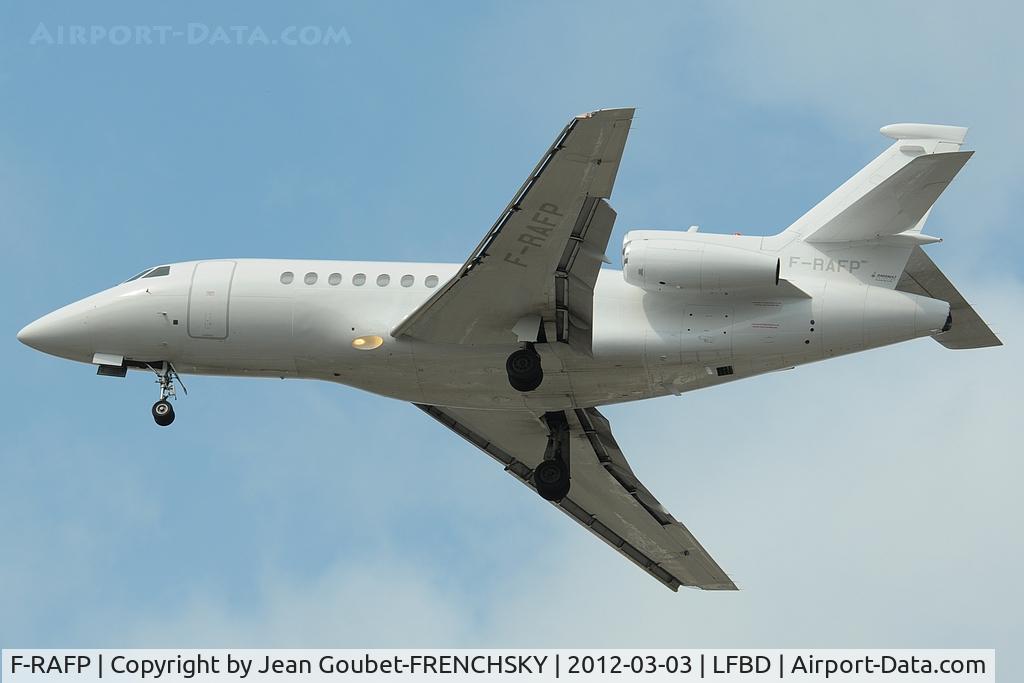 F-RAFP, 1985 Dassault-Breguet Falcon (Mystere) 900 C/N 2, COTAM 3801 landing 23