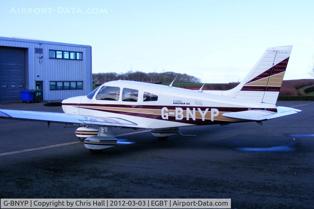 G-BNYP, 1984 Piper PA-28-181 Cherokee Archer II C/N 28-8490027, Turweston resident