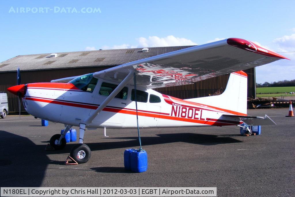 N180EL, 1980 Cessna 180K Skywagon C/N 18053121, ex G-BOIA, recently re-registered and repainted
