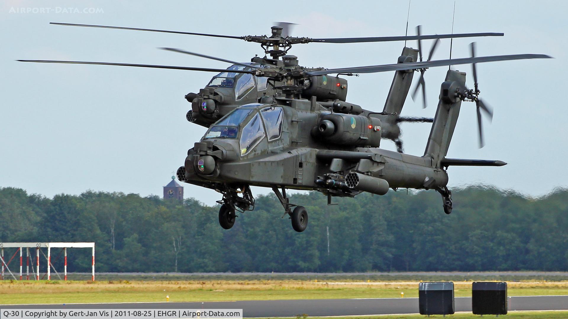 Q-30, Boeing AH-64D Longbow Apache C/N DN030, Together with Q-21