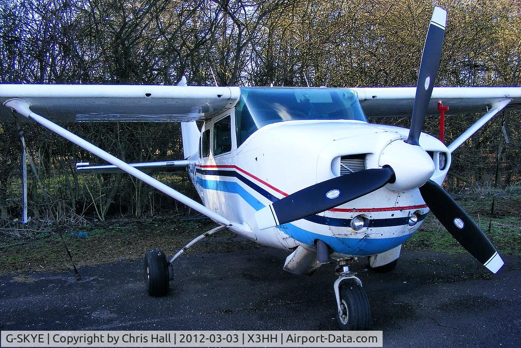 G-SKYE, 1978 Cessna TU206G Turbo Stationair Turbo Stationair C/N U206-04568, at Hinton in the Hedges