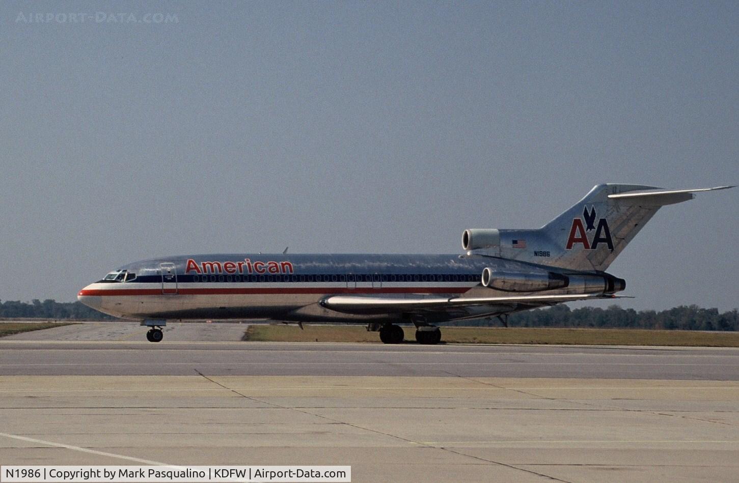 N1986, 1965 Boeing 727-23 C/N 18442, Boeing 727-23