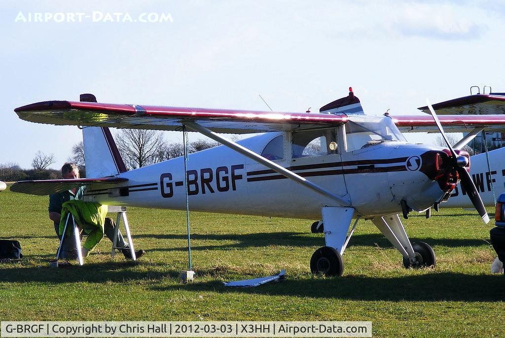 G-BRGF, 1947 Luscombe 8E Silvaire C/N 5475, at Hinton in the Hedges
