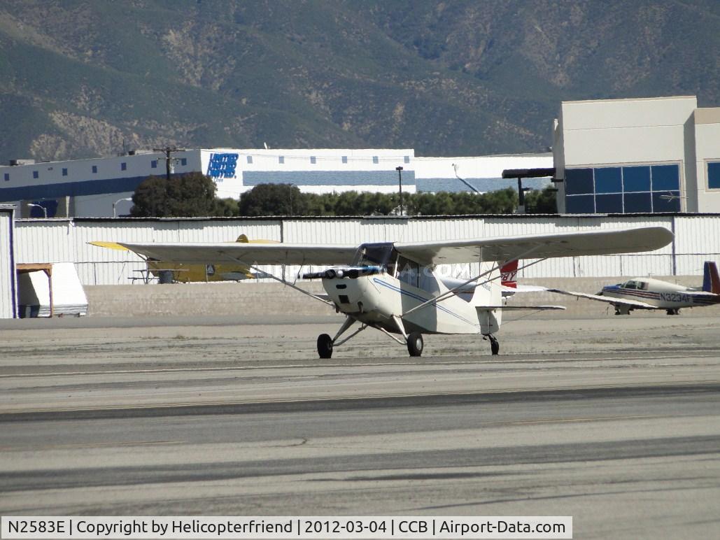 N2583E, 1946 Aeronca 7AC Champion C/N 7AC6166, Landing