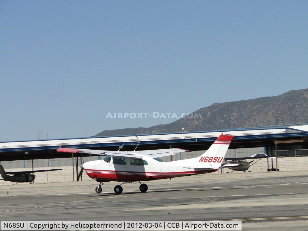 N68SU, 1977 Cessna 210 C/N 21061823, Gaining speed for lift off