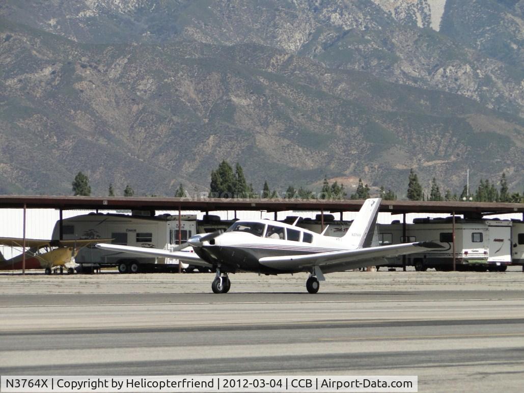 N3764X, Piper PA-24 C/N 24-4973, Touching down