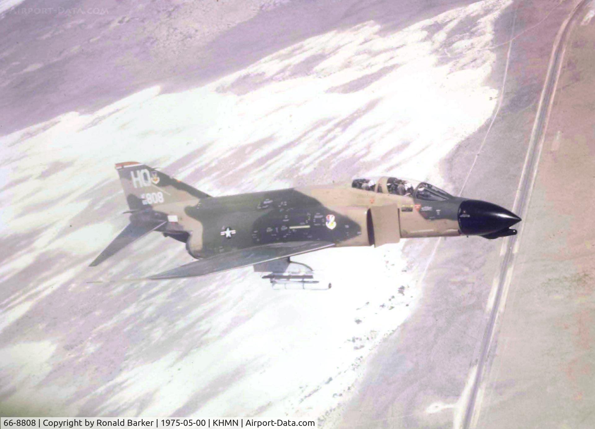 66-8808, 1966 McDonnell F-4D Phantom II C/N 2778, HAFB, NM  May 1975