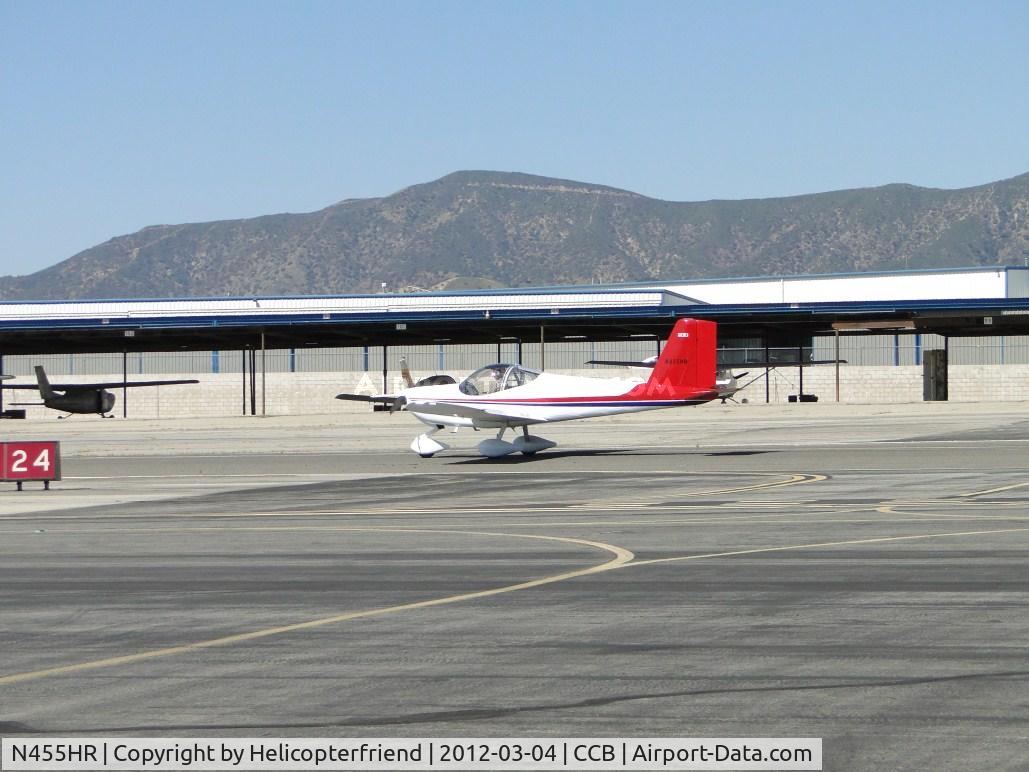N455HR, Vans RV-12 C/N 120341, Rolling out after landing