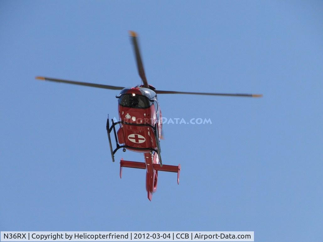 N36RX, Eurocopter EC-135P-2+ C/N 0859, Helicopter on Base Leg