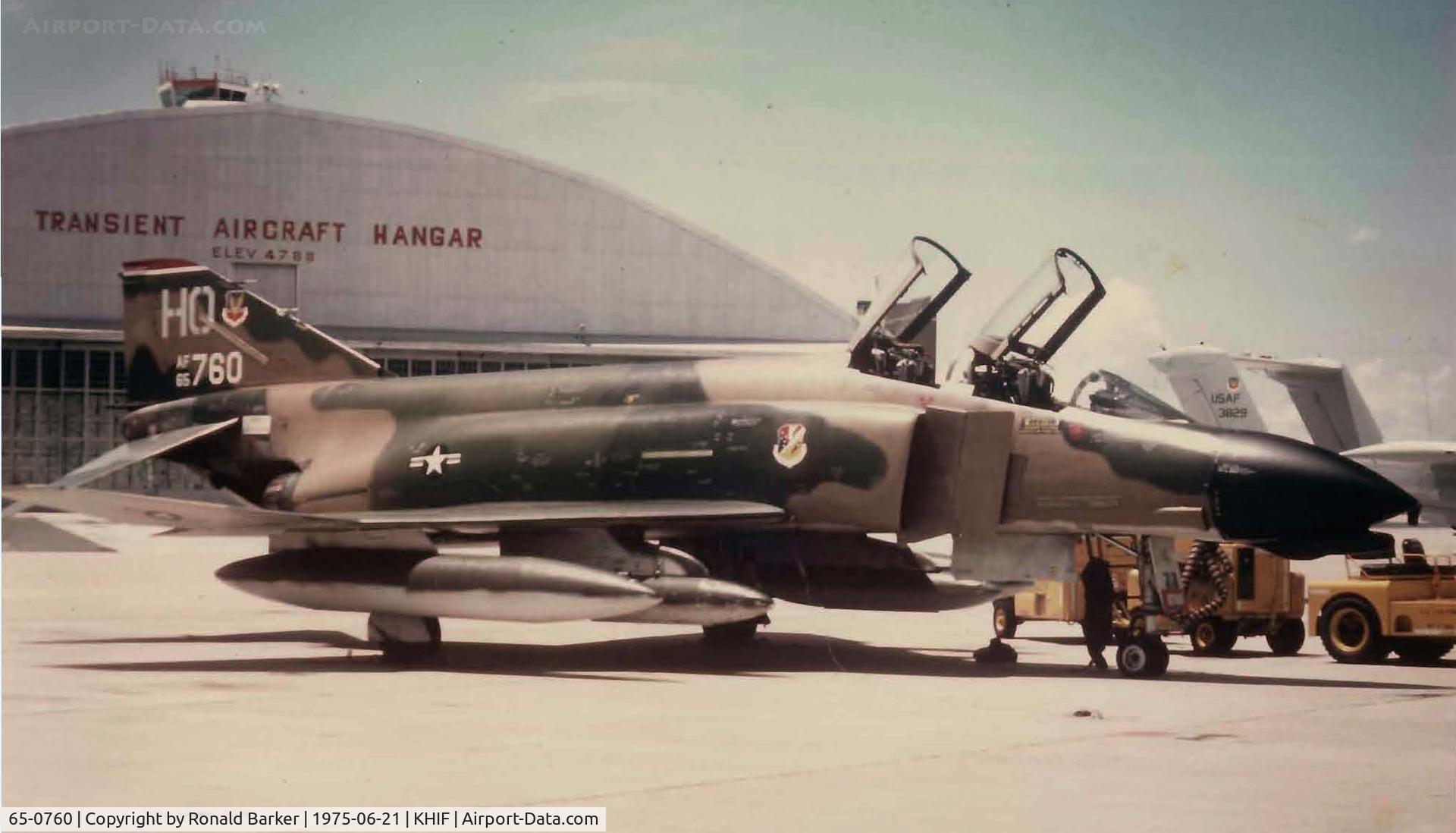65-0760, 1965 McDonnell F-4D Phantom II C/N 1827, Hill AFB