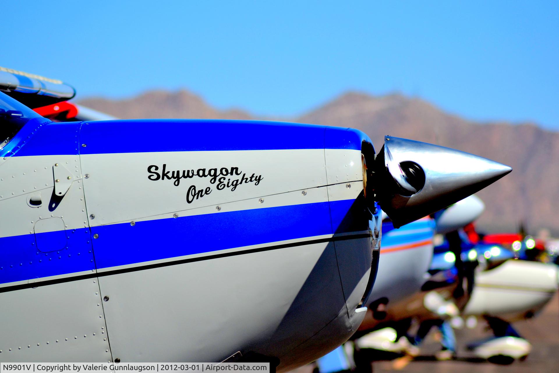 N9901V, 1966 Cessna 180H Skywagon C/N 18051753, Skywagon N9901V