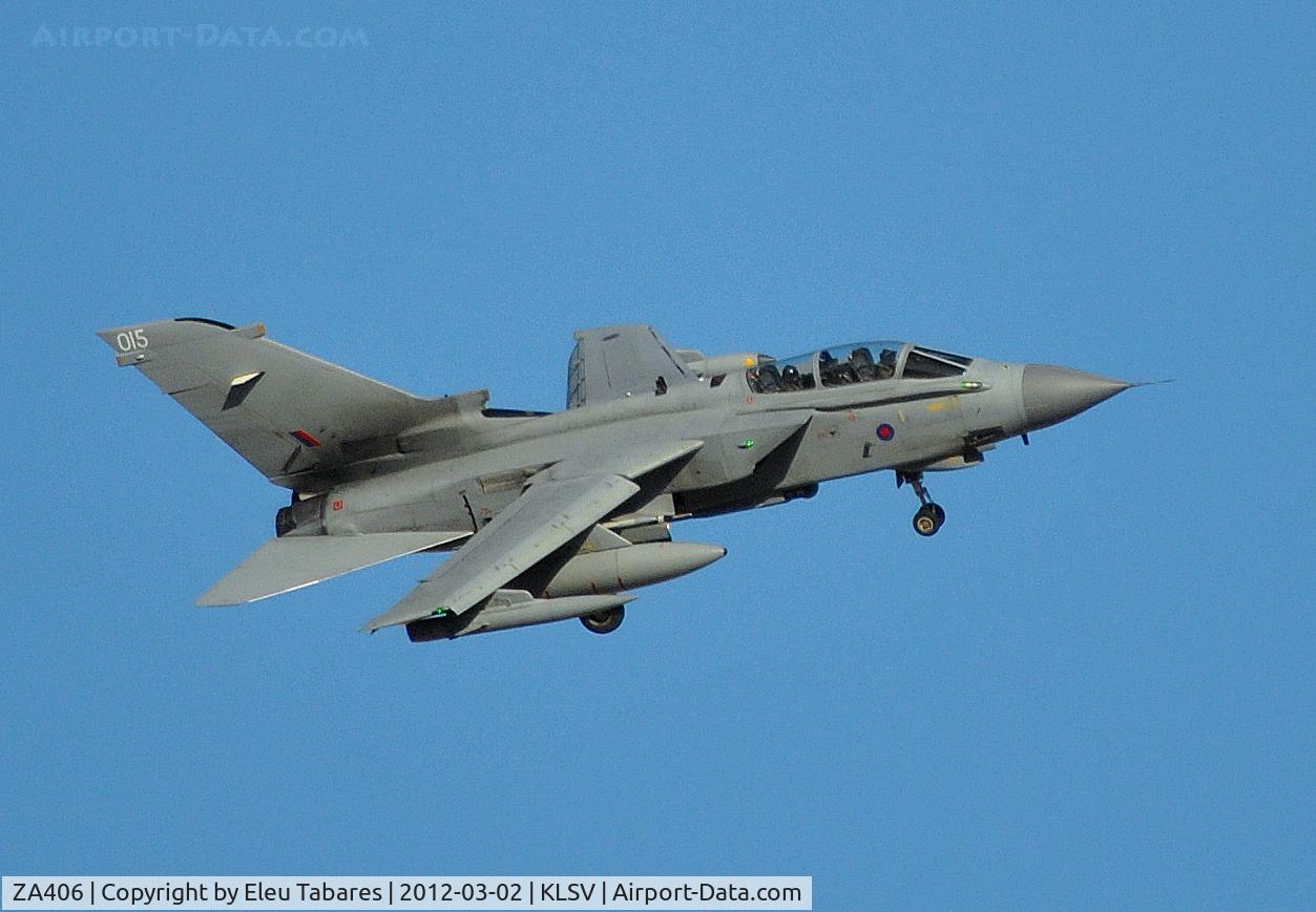 ZA406, 1983 Panavia Tornado GR.4 C/N 217/BS073/3105, Taken during Red Flag Exercise at Nellis Air Force Base, Nevada.
