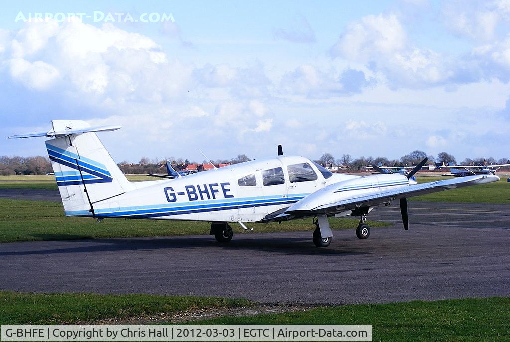 G-BHFE, 1979 Piper PA-44-180 Seminole C/N 44-7995324, Bonus Aviation