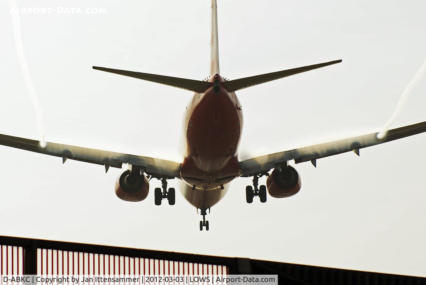 D-ABKC, 2008 Boeing 737-86J C/N 37741, D-ABKC @ LOWS