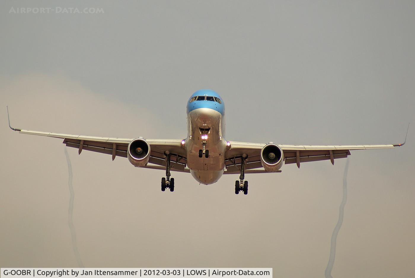 G-OOBR, 1994 Boeing 757-204 C/N 27219, G-OOBR @ LOWS