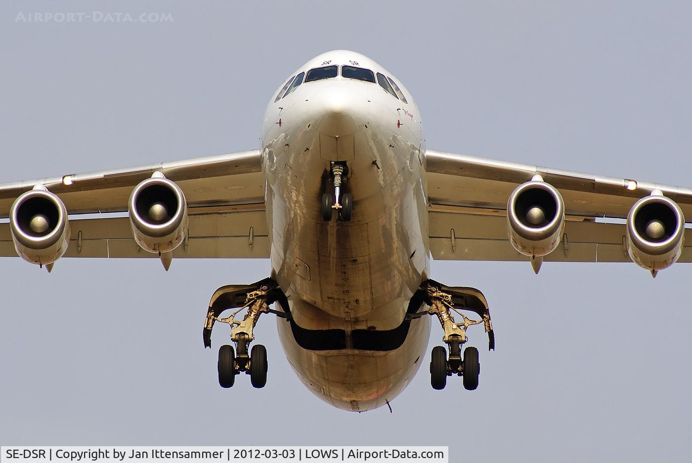 SE-DSR, 1994 British Aerospace Avro 146-RJ100A C/N E3244, SE-DSR @ LOWS
