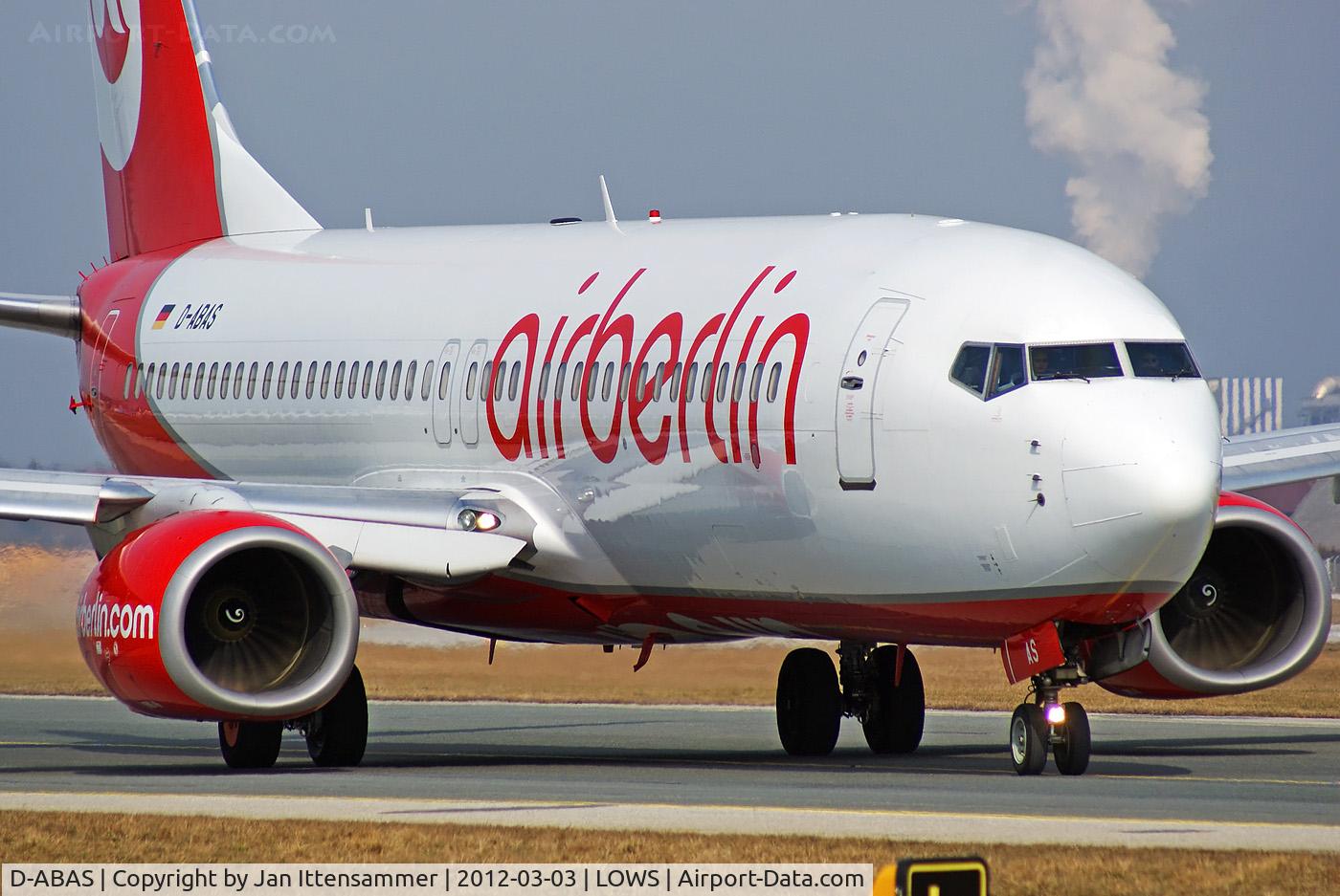 D-ABAS, 1999 Boeing 737-86J C/N 28073, D-ABAS @ LOWS