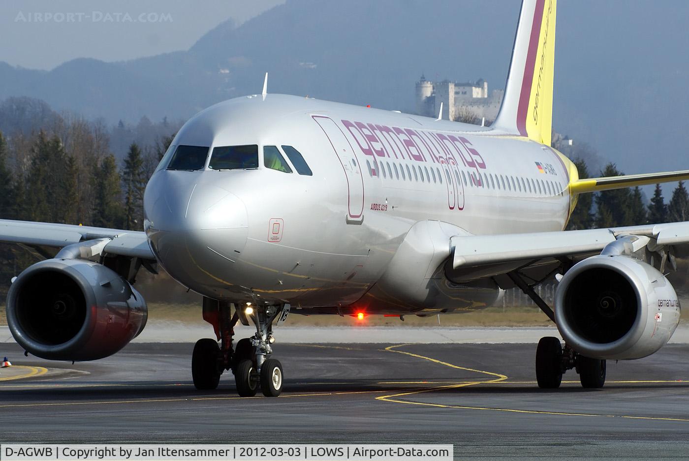 D-AGWB, 2006 Airbus A319-111 C/N 2833, D-AGWB Q LOWS
