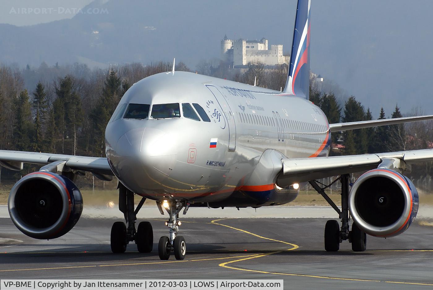 VP-BME, 2008 Airbus A320-214 C/N 3699, VP-BME Q LOWS
