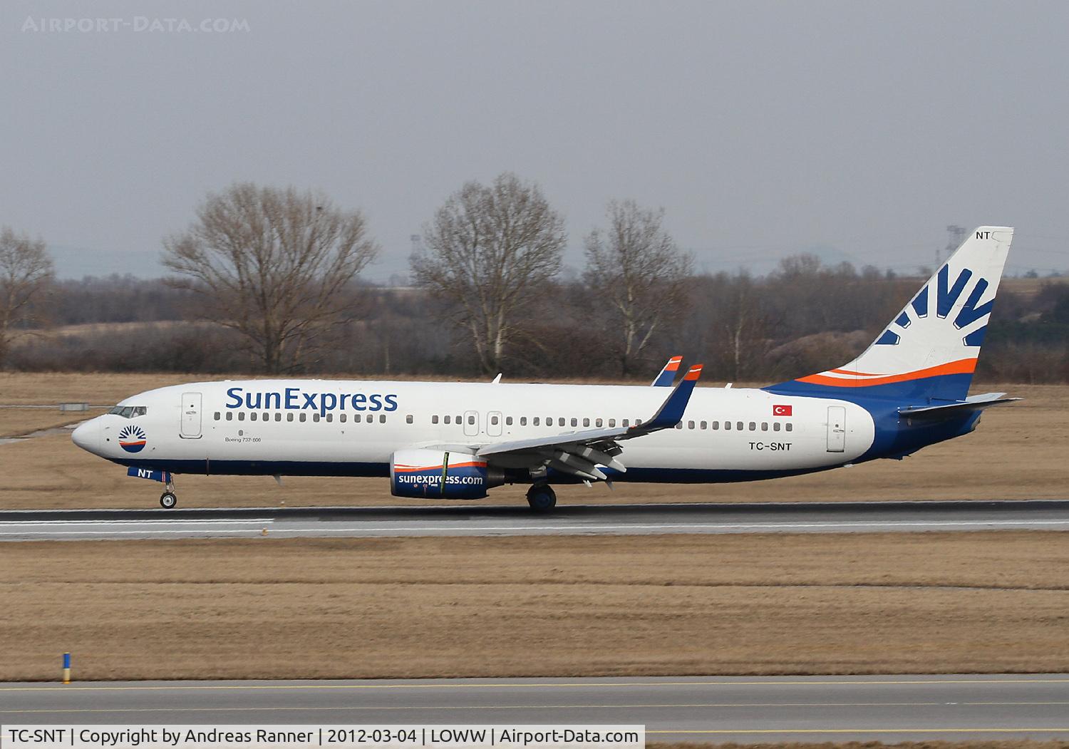 TC-SNT, 2010 Boeing 737-8HC C/N 40755, Sunexpress Boeing 737