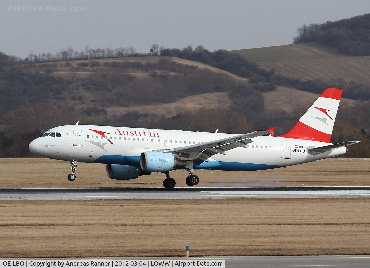 OE-LBO, 1998 Airbus A320-214 C/N 776, Austrian Airlines Airbus A320
