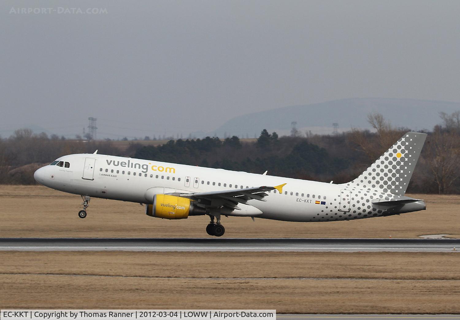 EC-KKT, 2007 Airbus A320-214 C/N 3293, Vueling Airbus A320