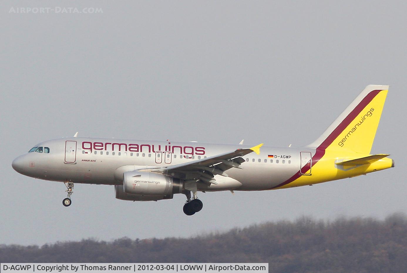 D-AGWP, 2010 Airbus A319-132 C/N 4227, Germanwings Airbus A319