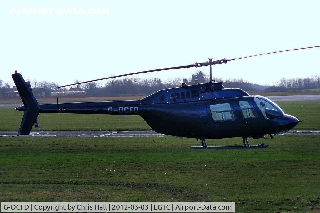 G-OCFD, 1980 Bell 206B JetRanger III C/N 3165, Rushmere Helecopters