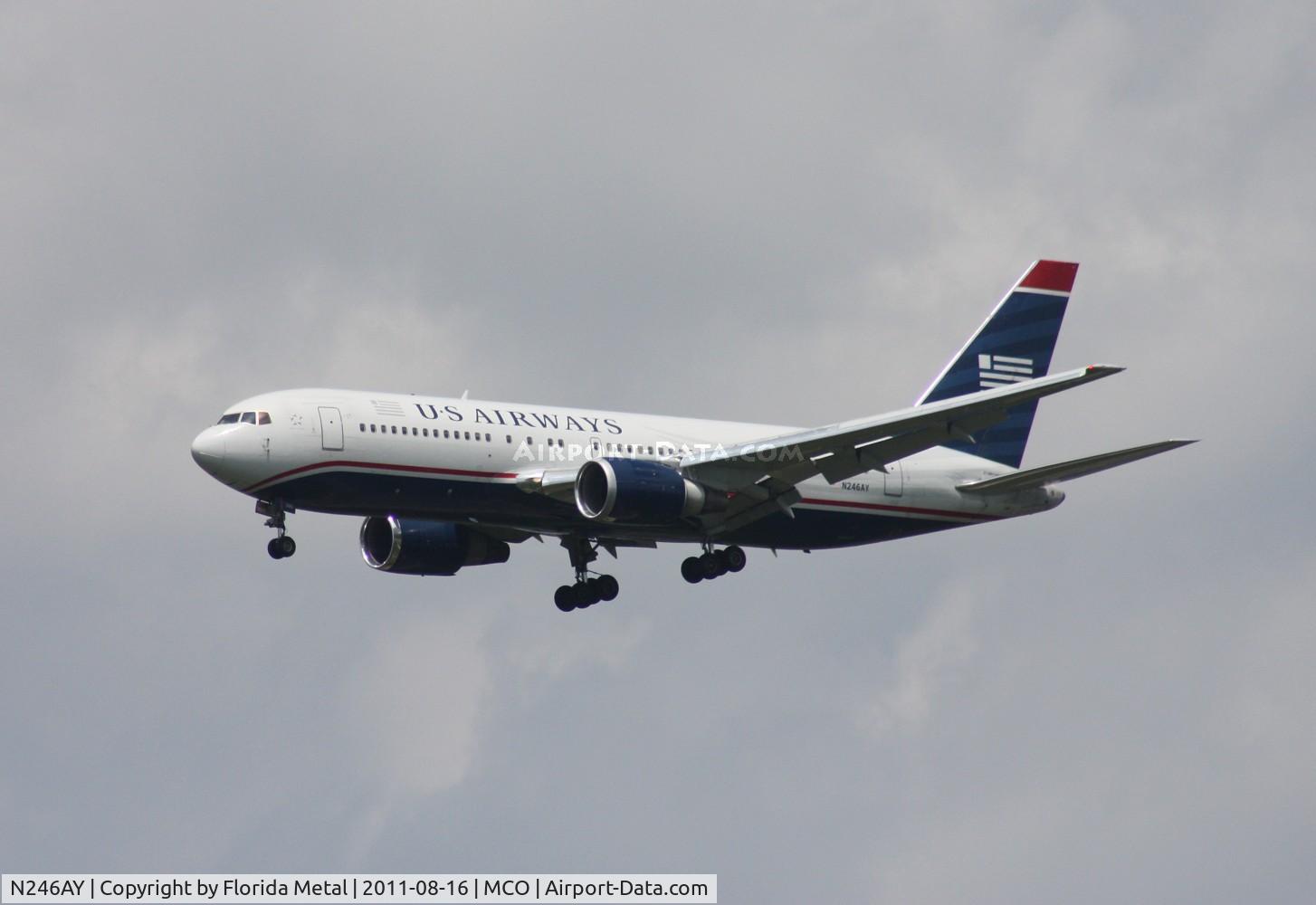 N246AY, 1987 Boeing 767-201ER C/N 23898, US Airways 767