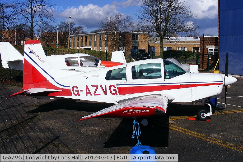 G-AZVG, 1972 American Aviation AA-5 Traveler C/N AA5-0075, privately owned