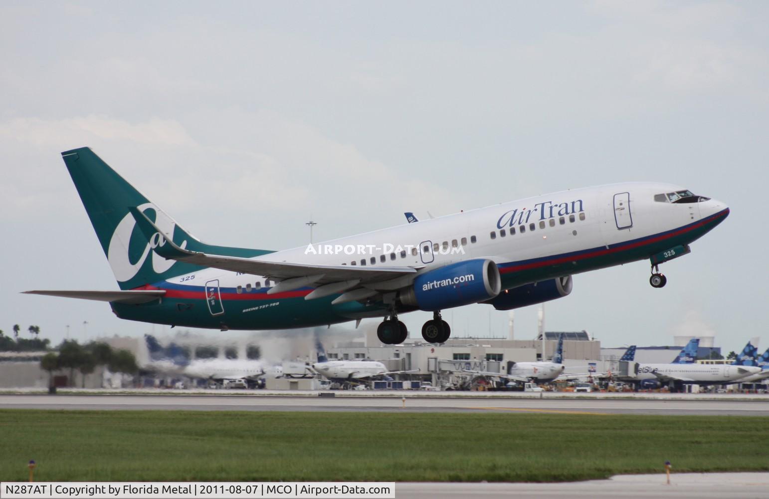 N287AT, 2006 Boeing 737-76N C/N 32671, Air Tran 737